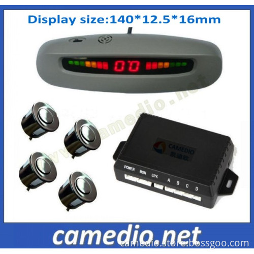 3 Color LED Mirror Image Display Car Rear Parking Sensor L212